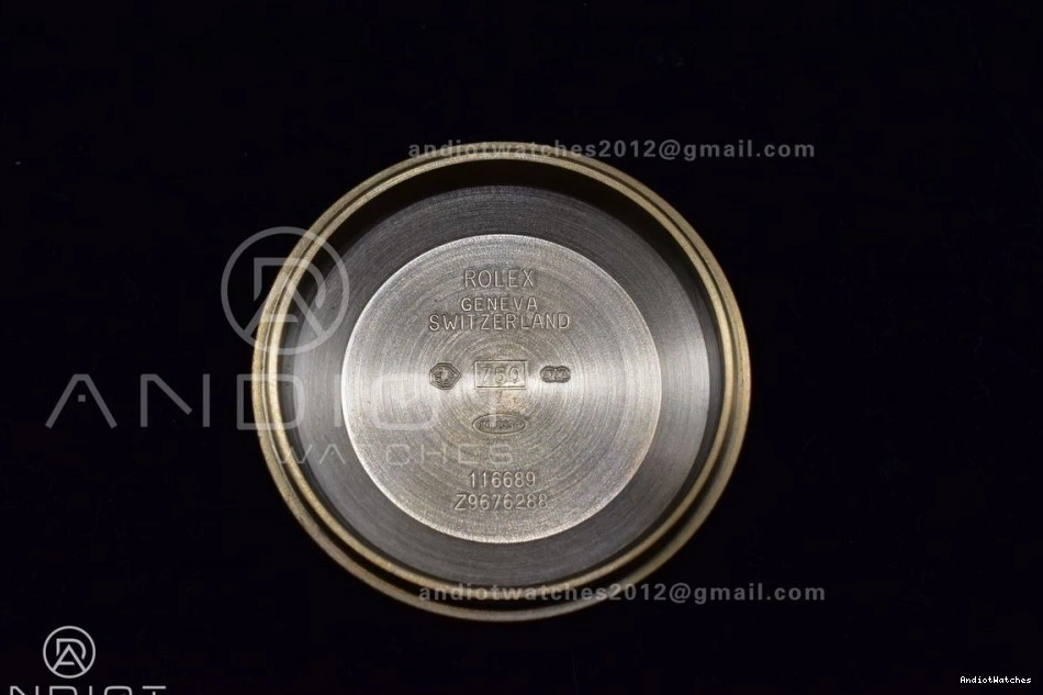 Dial II 1218 116688 KF Comfortable Best YachtMaster on Edition YG Bracelet White YG 1:1 A 1225